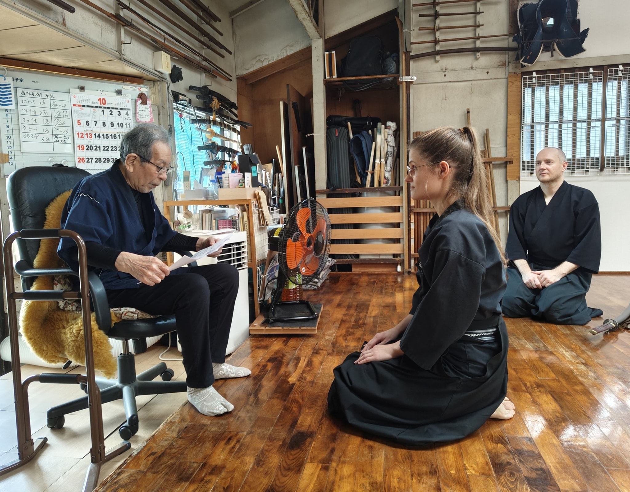 Trening Iaijutsu